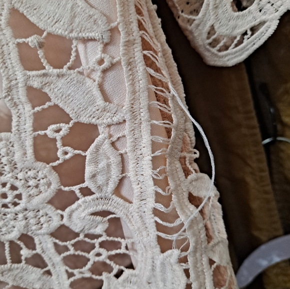 3 set Pink White Black blouses Large fit Cropped Crochet Set - Picture 5 of 16